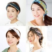 簡単にお洒落度アップ！バンダナのカチューシャアレンジ【10選】