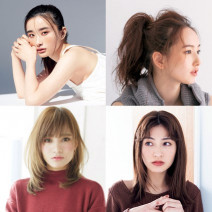 嵐莉菜さん風に近づく【15の髪型実例】でこ出しポニーテール＆明るめスタイル