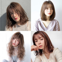 藤井サチさん風に近づく【16の髪型実例】柔らか印象ロブとゆるふわロング