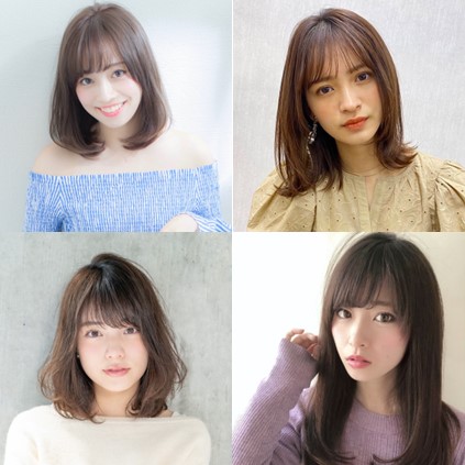 秋元真夏さん風に近づく【17の髪型実例】シンプル可愛いミディアムヘア