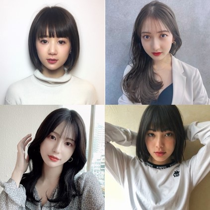 TWICEモモさん風に近づく【16の髪型実例】ハイセンスカラーヘア