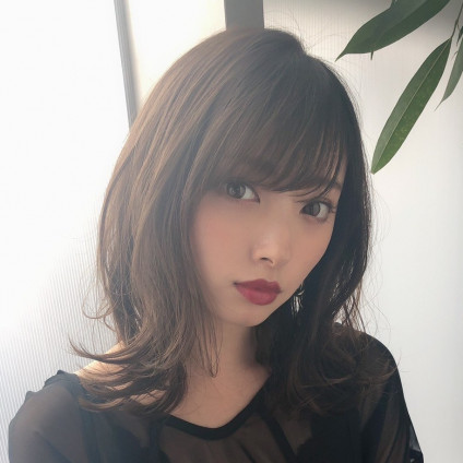 どこから見てもシルエット抜群のひし形メリハリボブ