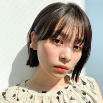 暗髪でも重くない！表面レイヤーの涼しげ夏っぽボブ｜最旬ヘアカタログ