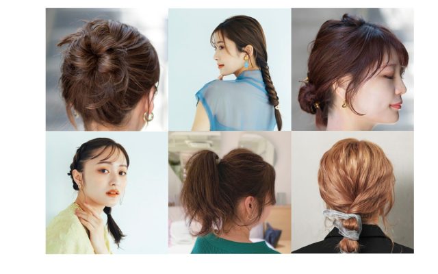 2024最新】こんなにある！セミロング×まとめ髪「18の簡単なやり方  