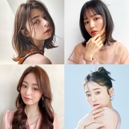山本舞香さん風に近づく【19の髪型実例】目力アップ！オン眉ミディ＆ヘアアレンジ