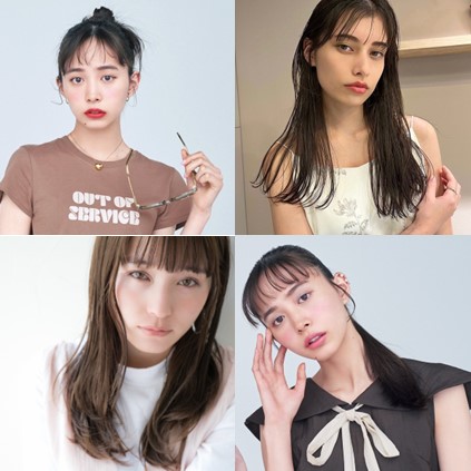井桁弘恵さん風に近づく【15の髪型実例】前髪ありロング＆アレンジ