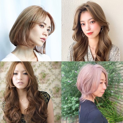 少女時代ヒョヨンさん風に近づく【15の髪型実例】ハイトーンカラーヘア