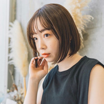 時短でもお洒落ヘアを実現！シースルーバングの垢抜け印象ボブ｜最旬ヘアカタログ