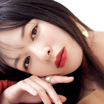 ランコムの朱赤リップでかわいい顔が「しゃれピュア美人」に！｜最旬美人顔メイク