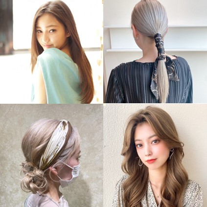 BLACKPINKロゼさん風に近づく【14の髪型実例】ブロンドロング＆アレンジ