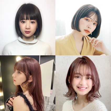 LE SSERAFIM キム・チェウォンさん風に近づく【14の髪型実例】髪色で楽しむ韓国風ボブ＆ロング