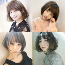 玉城ティナさん風に近づく【15の髪型実例】お人形のような顎ラインボブ