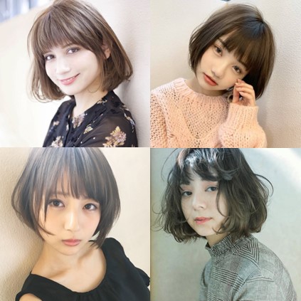 玉城ティナさん風に近づく【15の髪型実例】お人形のような顎ラインボブ