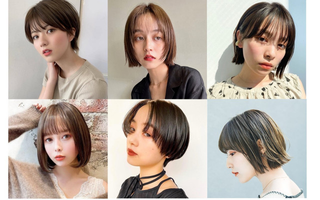 前田敦子さん風に近づく 16の髪型実例 トレンド感のある短めヘア 美的 Com