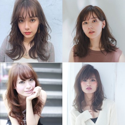 蛯原友里さん風に近づく【15の髪型実例】ふんわりセミロング