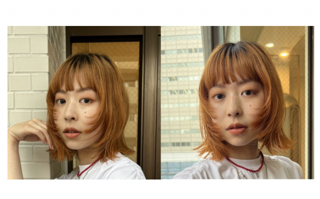 かっこかわいいロック系女子におすすめの羽バングウルフボブ 美的 Com