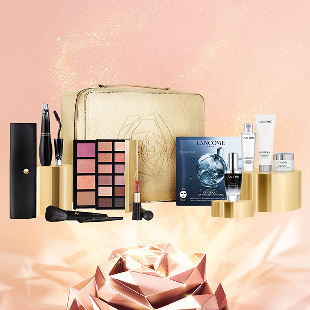 新品未使用　LANCOME　2022 クリスマスコフレ　アイ　アンド　フェイスパ