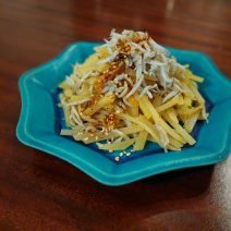 しらすで目指せ、ハリツヤ美肌☆「花椒香るしらすポテトサラダ」Today’s SALAD #213