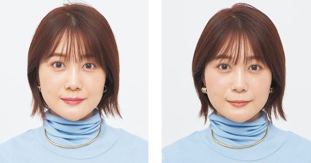 鼻下の長さが気になる人注目 簡単メイクテクで小顔 大人な印象にアップデート 美的 Com