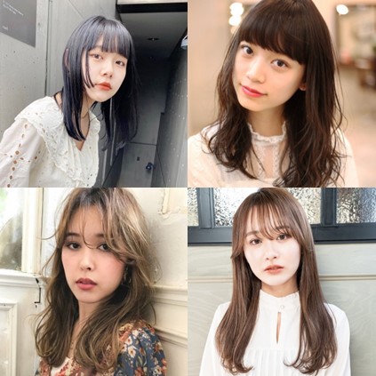 馬場ふみかさん風に近づく【14の髪型実例】前髪がポイントのロング＆アレンジ