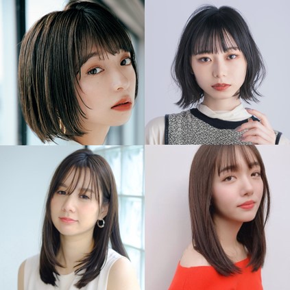 幸澤沙良さん風に近づく【15の髪型実例】フレッシュな黒髪系ヘア