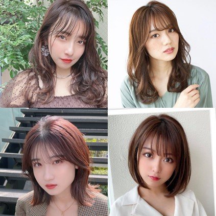 香音さん風に近づく【14の髪型実例】モテ巻き髪セミロング＆ボブ