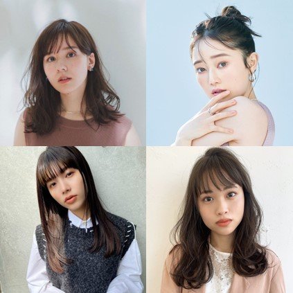 藤間爽子さん風に近づく【15の髪型実例】黒髪系ゆるふわセミロング＆アレンジ