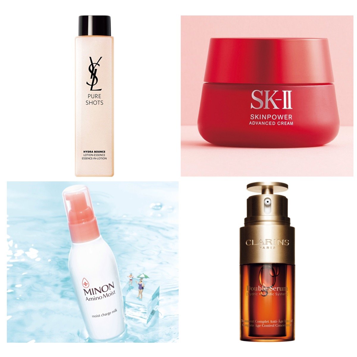 SK-II化粧水30ml×4本とスキンパワー アドバンスドクリーム15g×2