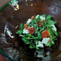 縁起のいい食材で風邪予防＆美肌力アップ！「干し柿とクレソンとクリームチーズのサラダ」【Today’s SALAD #222】