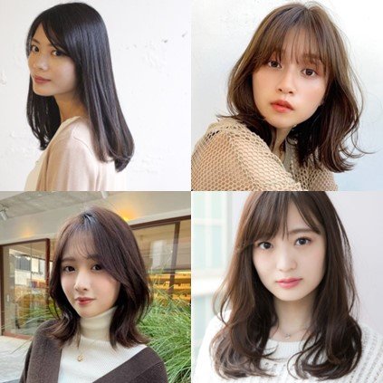 水谷果穂さん風に近づく【15の髪型実例】前髪ありのフェミニンスタイル