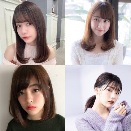 菅井友香さん風に近づく【15の髪型実例】フェミニンセミロング＆アレンジ