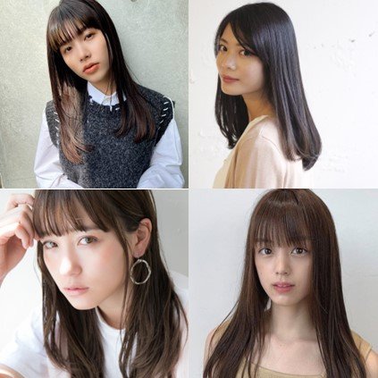 原菜乃華さん風に近づく【15の髪型実例】フレッシュなヘアスタイル