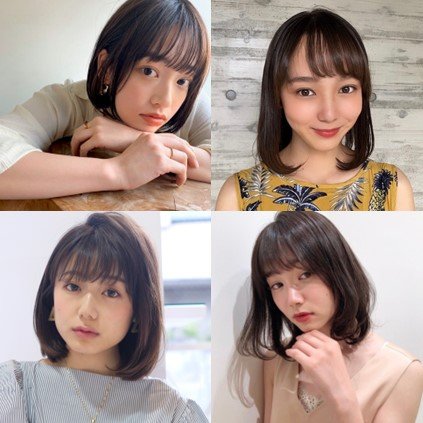 當真あみさん風に近づく【15の髪型実例】爽やかなピュアボブ
