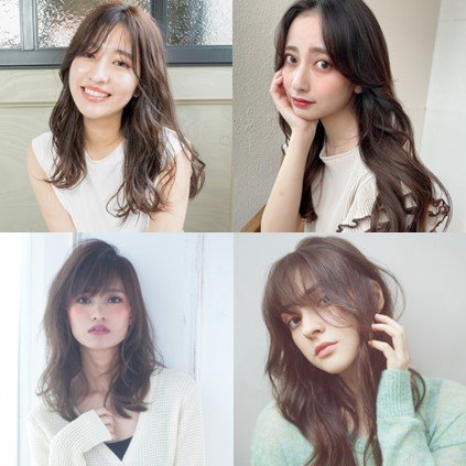 小倉ゆうかさん風に近づく【15の髪型実例】色っぽいウザバンロング