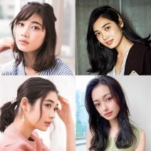 林田岬優さん風に近づく【16の髪型実例】使えるアレンジ＆黒髪系セミロング