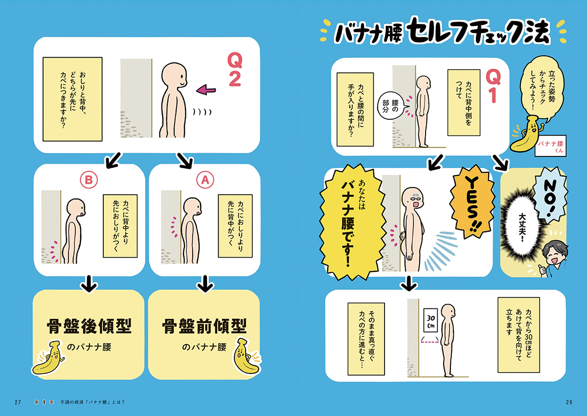 急増中の“バナナ腰”って？  ぽっこりおなか、ストレートネック…現代のお悩みを解決してくれる対策法を腰痛専門の整体師が伝授！