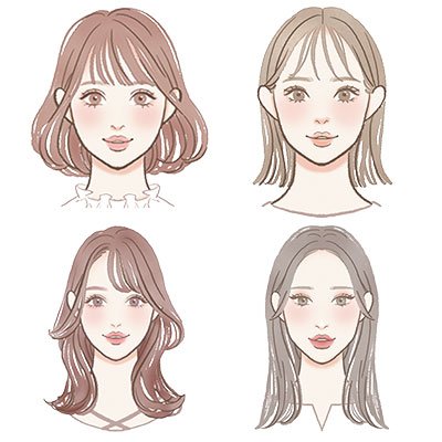 【タイプ別】メイクだけじゃない！ ヘアスタイルでさらに盛るならどの髪型が似合う？｜タイプ別“盛り”テクQ&A