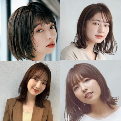 花柳のぞみさん風に近づく【15の髪型実例】ナチュラルボブ＆くびれミディ