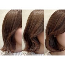 簡単3STEP・ボブの巻き比較とコツ【シンプル・ウエーブ・韓国風】