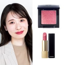 華やかなのに強すぎない！ シャネルのリップをポイントにした大人っぽピンクメイク
