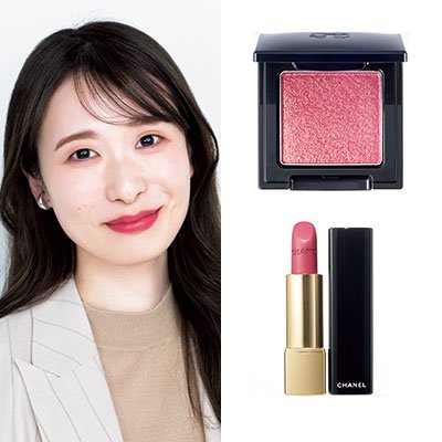 華やかなのに強すぎない！ シャネルのリップをポイントにした