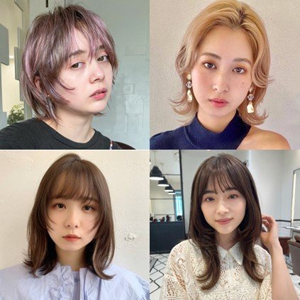 ウルフカット×ストレートなら、即おしゃれ【長さ別15の例】