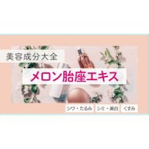 メロン胎座エキス｜シワ・たるみを防ぐ植物プラセンタ【美容成分大全】