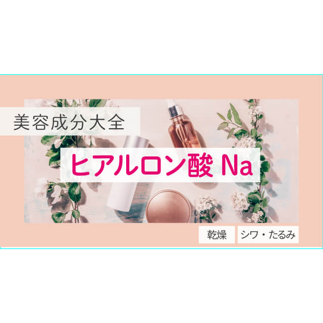 ヒアルロン酸Na｜化粧品としての効果は？【美容成分大全】