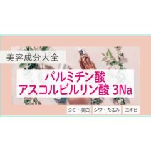 パルミチン酸アスコルビルリン酸3Na｜両親媒性のビタミンC誘導体【美容成分大全】