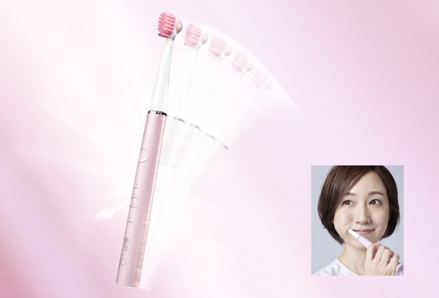 新登場！歯磨きと口腔マッサージが同時にできる「COBRUSH美容電動