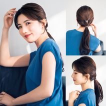 【通勤ヘアアレンジ】3分で素敵見せ♡ 簡単ヘアアレンジ「ダブル結び」