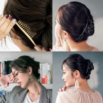 【夜会巻き×コーム】使い方が分かる基本のやり方＆アレンジ