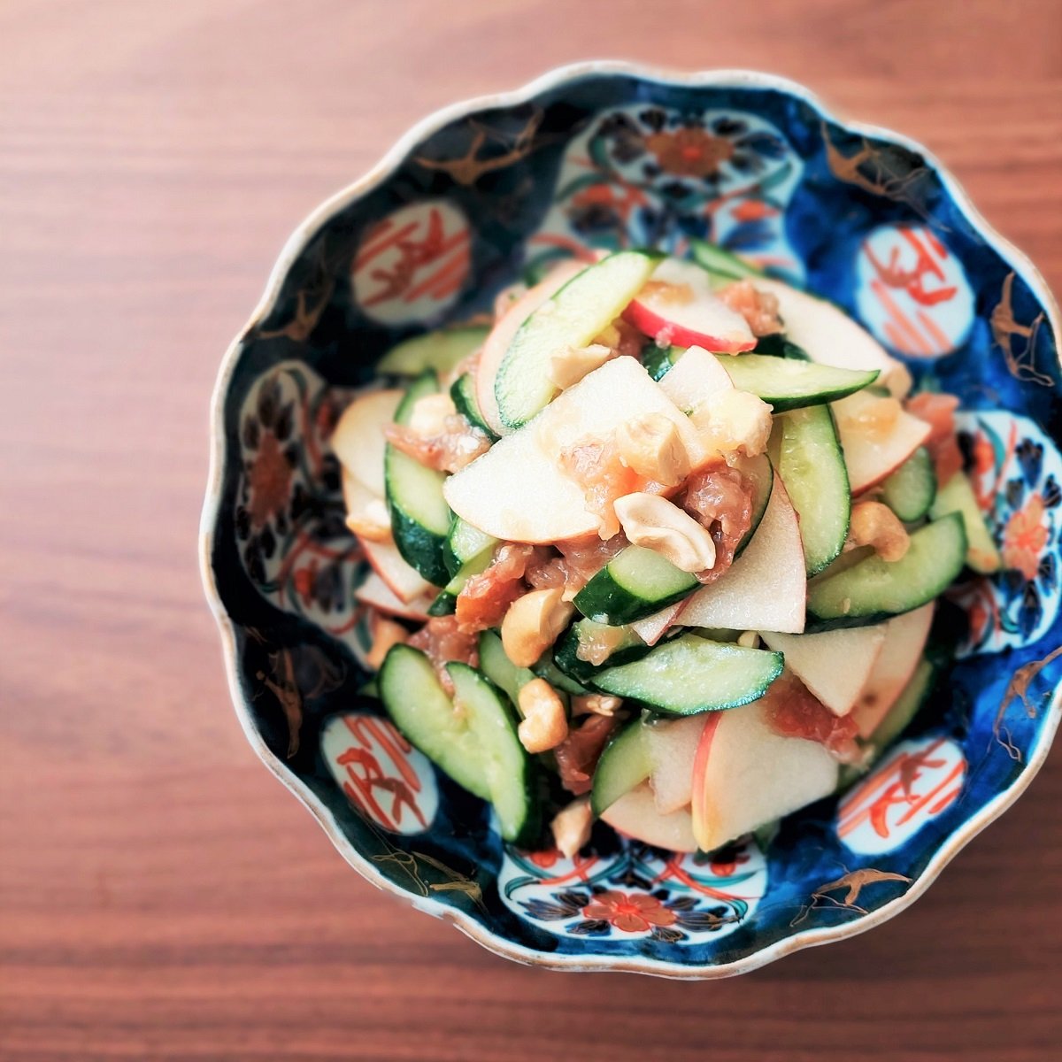 夏バテ＆食欲不振に劇的に効く！「きゅうりとりんごの梅干し和えサラダ」【Today’s SALAD #250】