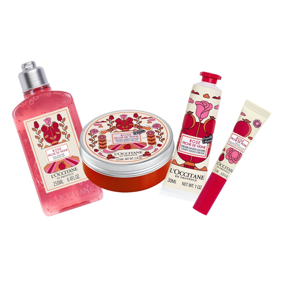 【ロクシタン/LOCCITANE】ローズヴァインピーチ コンプリート